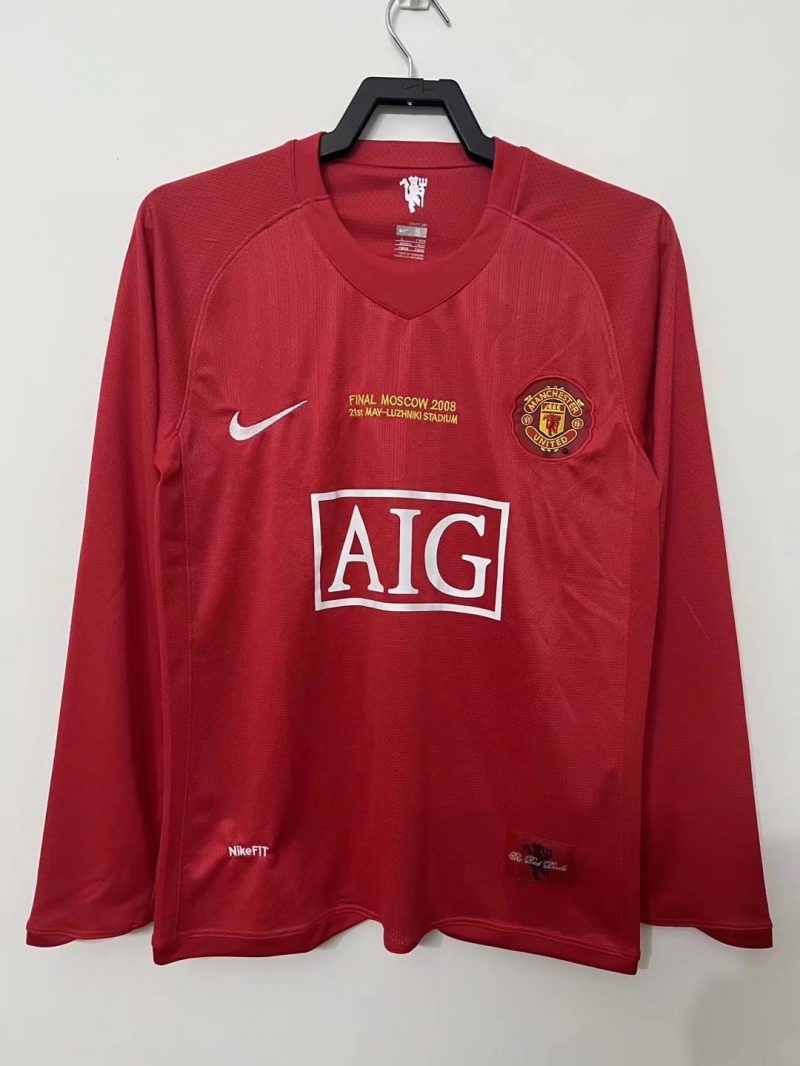 Manchester United 2007/08 Maillot rétro