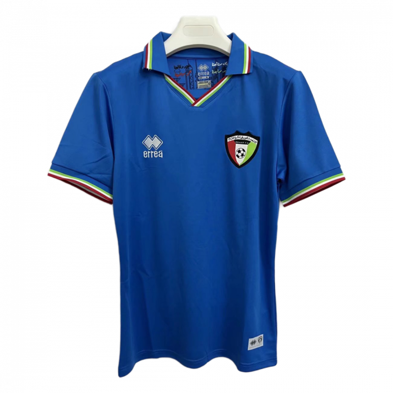 maillot Kuwait 2022 domicile bleu