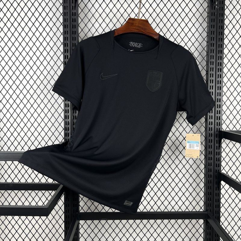 maillot Norvege maillot foot 2026/27 extérieur noir