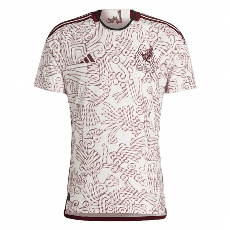 Mexico 2022 extérieur Crème maillot version joueur