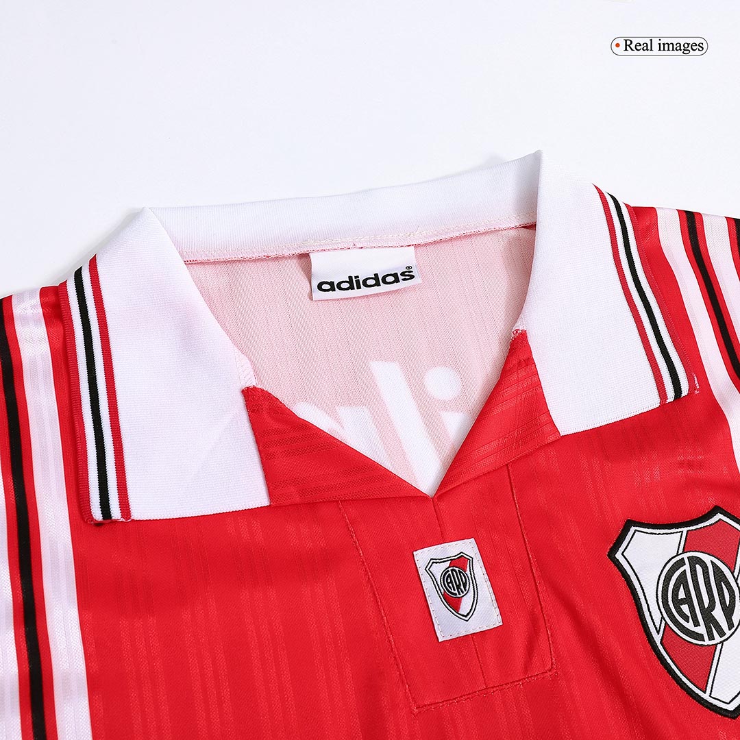 maillot River Plate 1996/97 extérieur rouge Retro