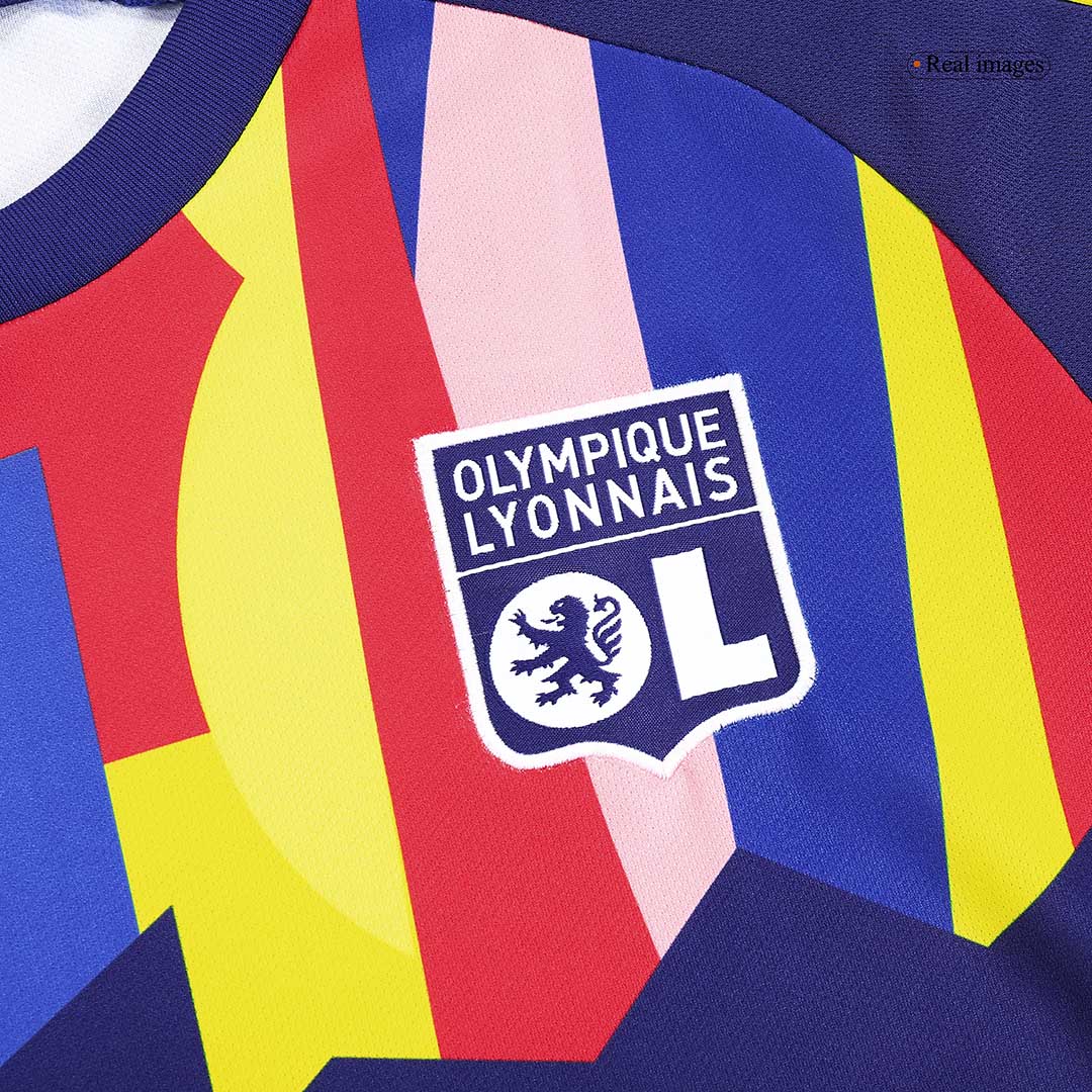 maillot Olympique Lyonnais 2023/24 troisième bleu