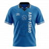 maillot Ajax 1995/96 extérieur bleu Retro