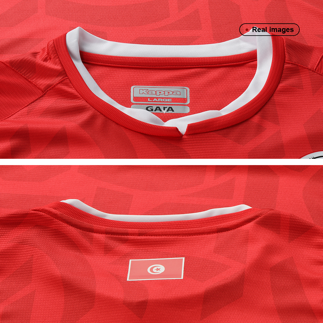 maillot Tunisia 2021/22 domicile rouge