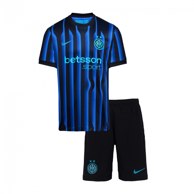 kit enfant Inter Milan 2025/26 domicile noir