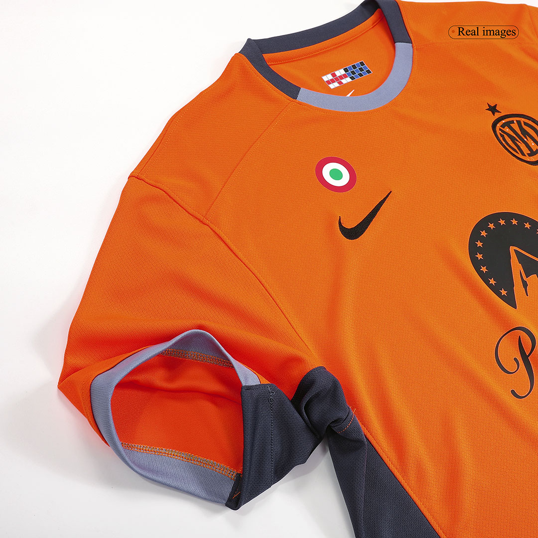 maillot Inter Milan 2023/24 troisième orange