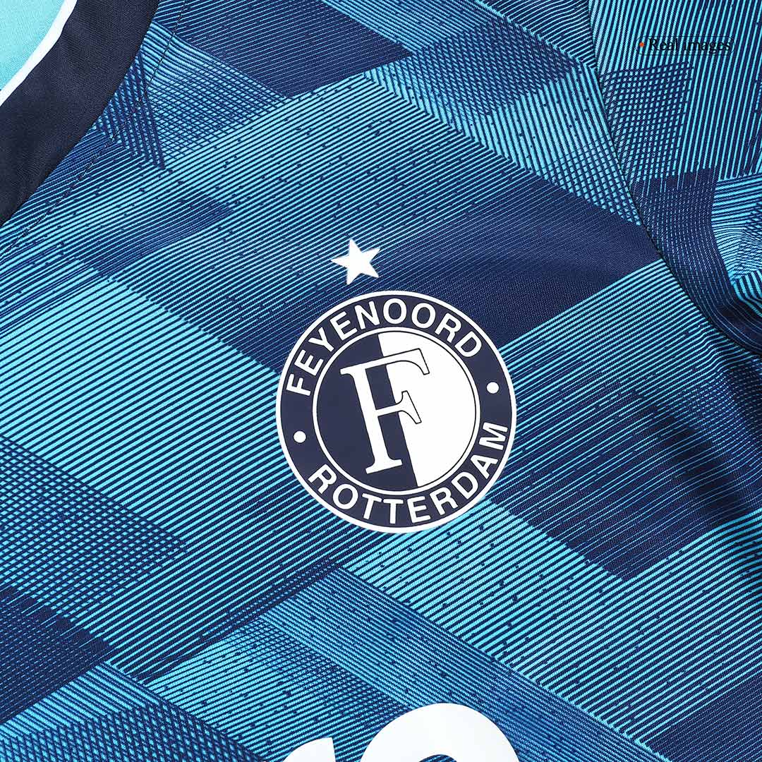 kit enfant Feyenoord 2023/24 extérieur bleu