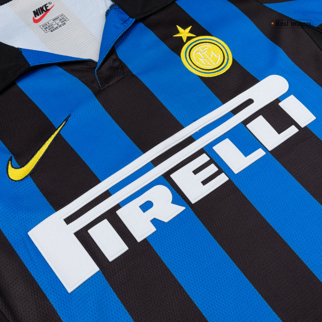 maillot Inter Milan 1998/99 domicile noir Retro
