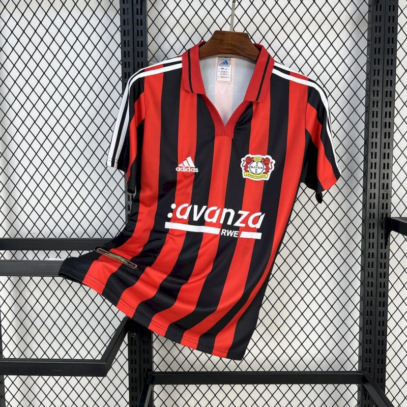 Bayer Leverkusen maillot 2000/01 Maillot rétro