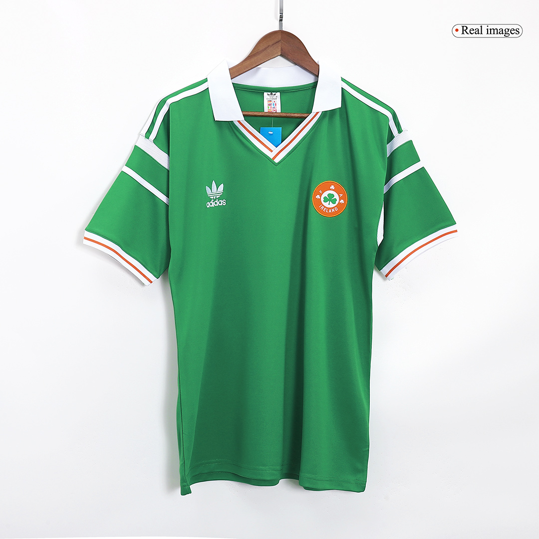 maillot Ireland 1988 domicile vert Retro