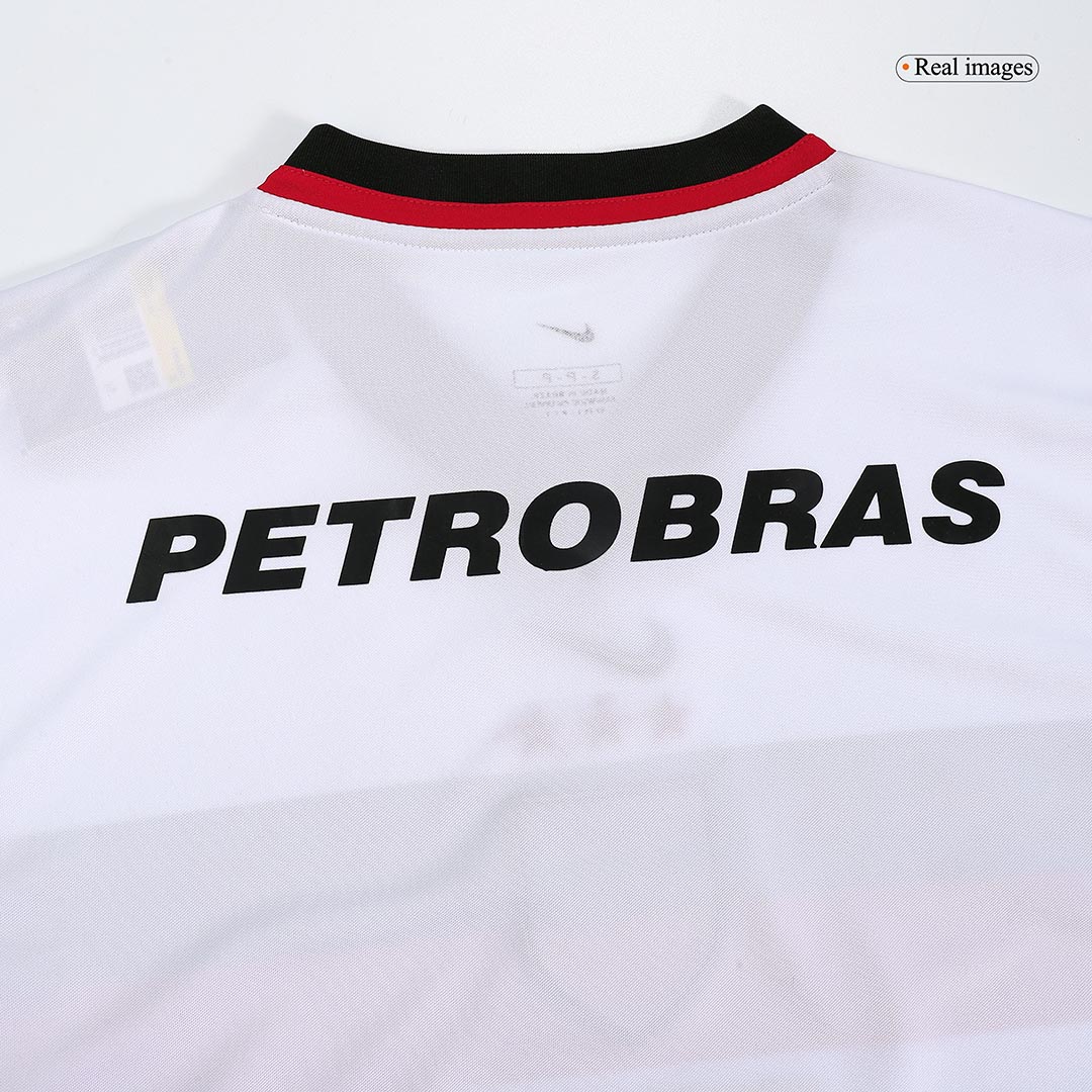 maillot CR Flamengo 2001 extérieur blanc Retro