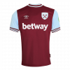 maillot West Ham United 2024/25 domicile rouge