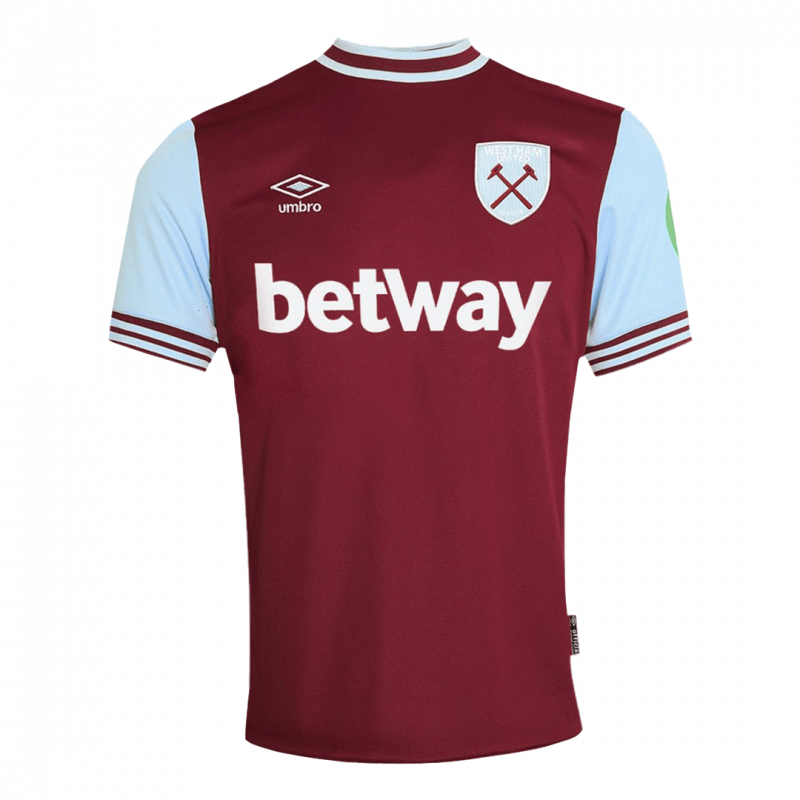 maillot West Ham United 2024/25 domicile rouge
