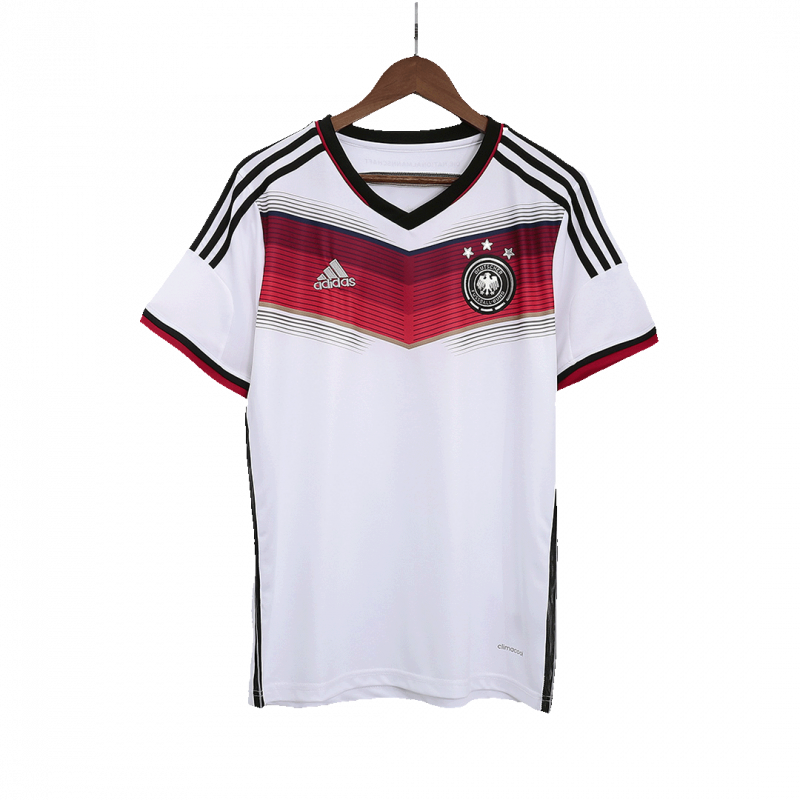 maillot Germany 2014 domicile blanc Retro