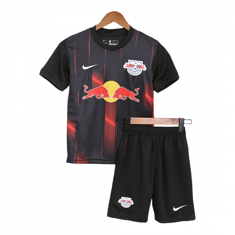 kit enfant RB Leipzig 2022/23 troisième noir