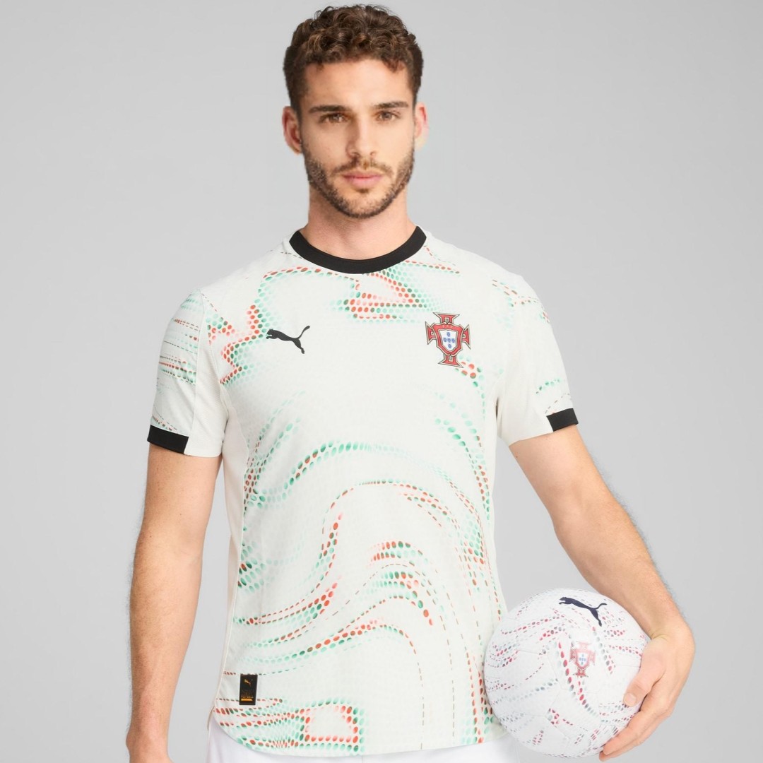 maillot Portugal 2025 extérieur blanc Player Version
