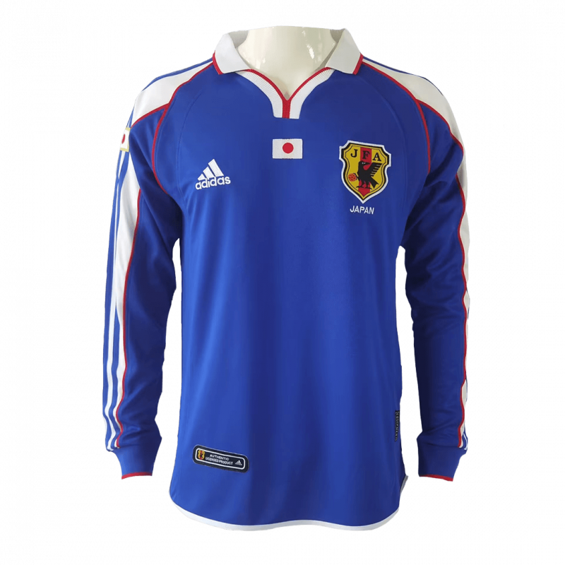 Japan 2000 domicile manches longues Retro Jersey