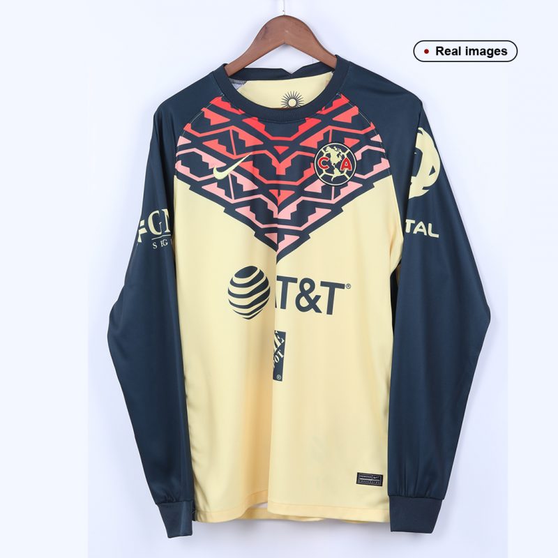 maillot Club America 2021/22 domicile jaune manches longues