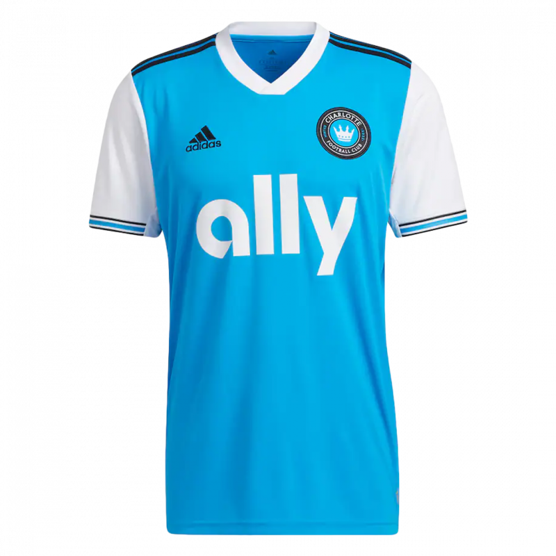 maillot Charlotte FC 2022 domicile bleu