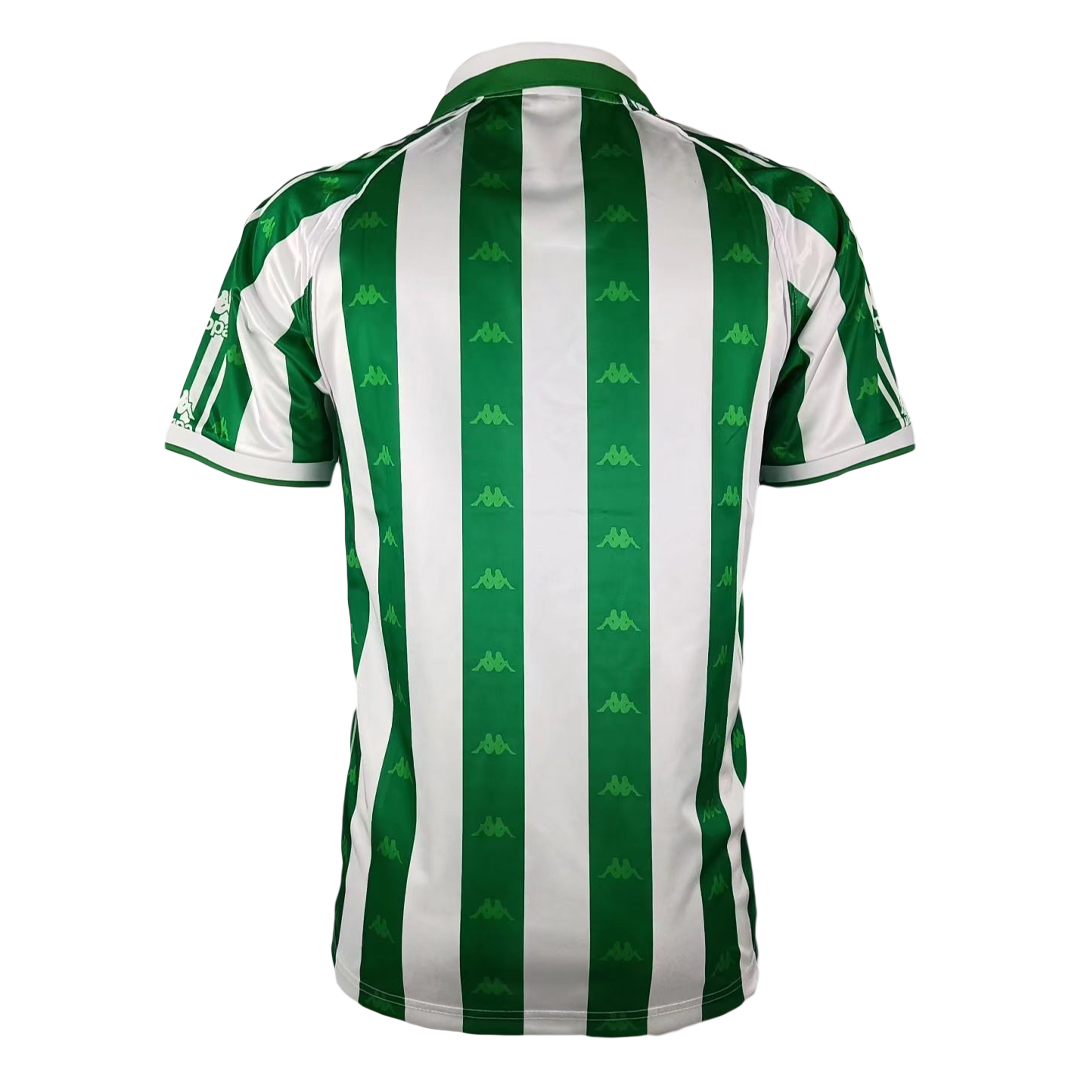 maillot Real Betis 1995/96 domicile blanc Retro