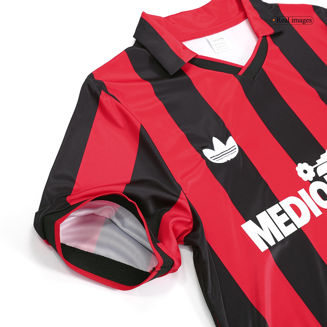 maillot AC Milan 1990/91 domicile noir Retro
