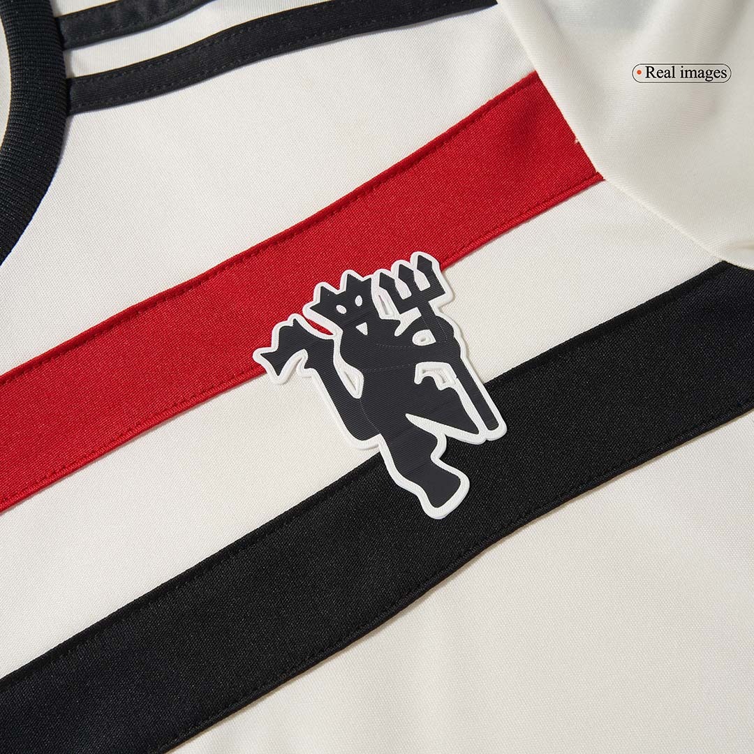 kit enfant Manchester United 2024/25 troisième blanc