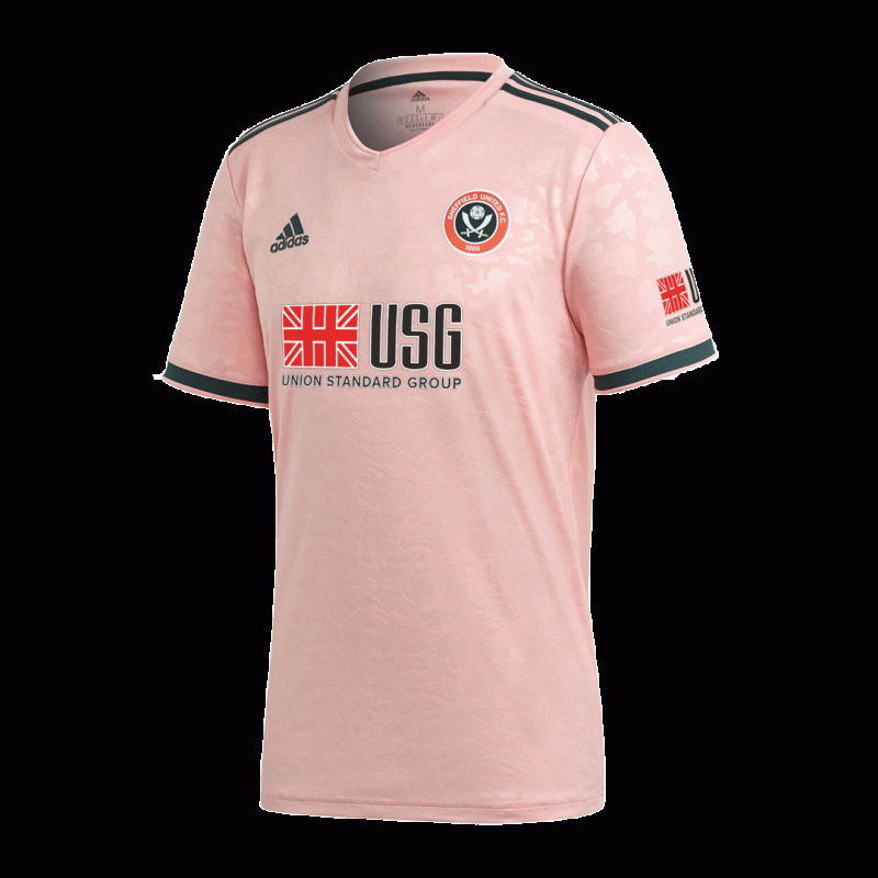 maillot Sheffield United 2020/21 extérieur rose