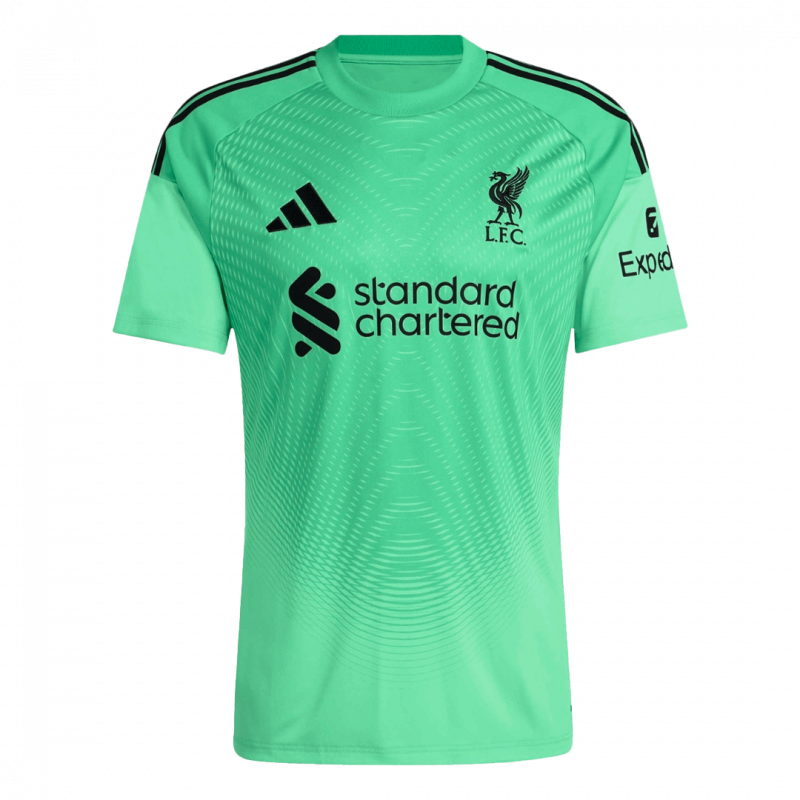 Liverpool 2025/26 Goalkeeper vert Goalkeeper Maillot