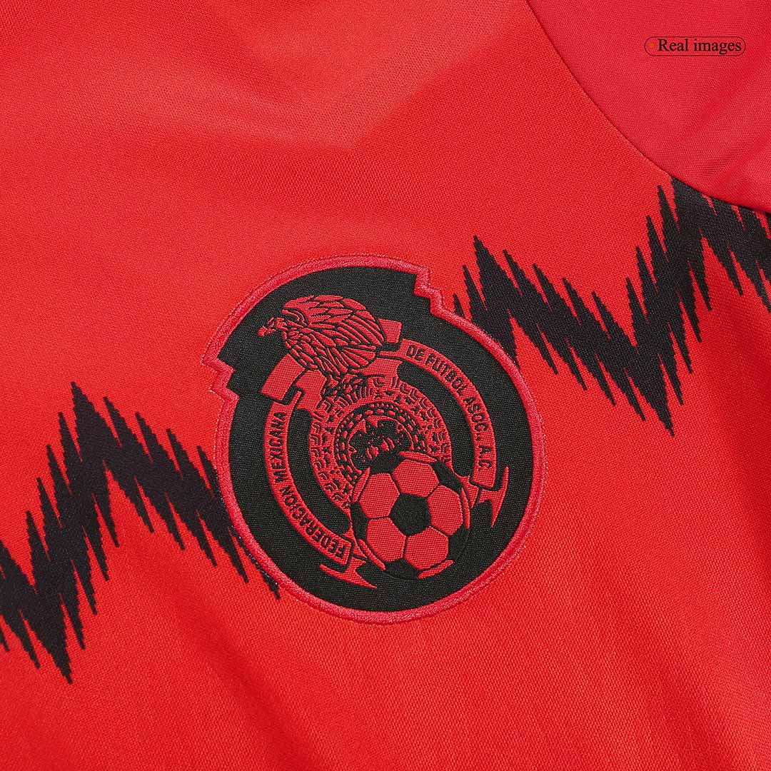 maillot Mexico 2014 extérieur rouge Retro