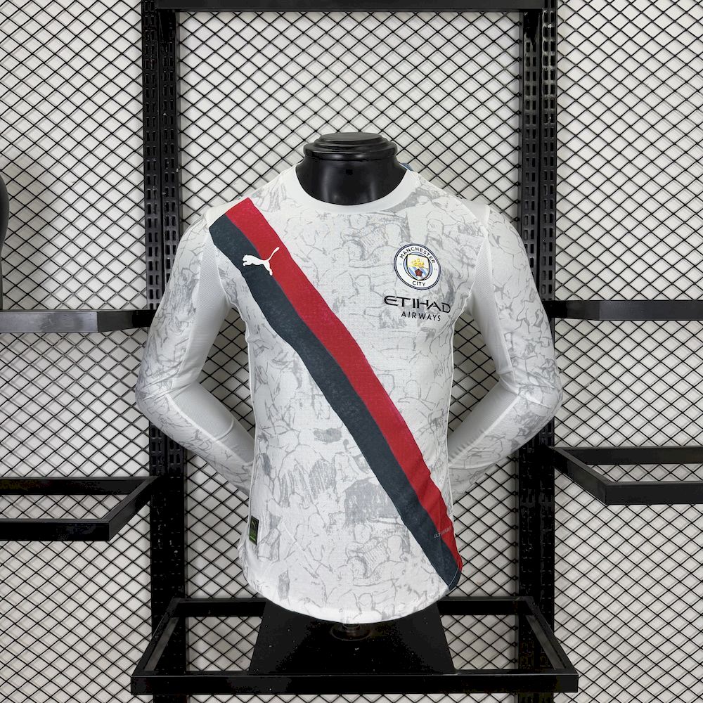 Manchester City 2025/26 manches longues Jersey