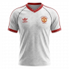 maillot Manchester United 1991 extérieur blanc Retro