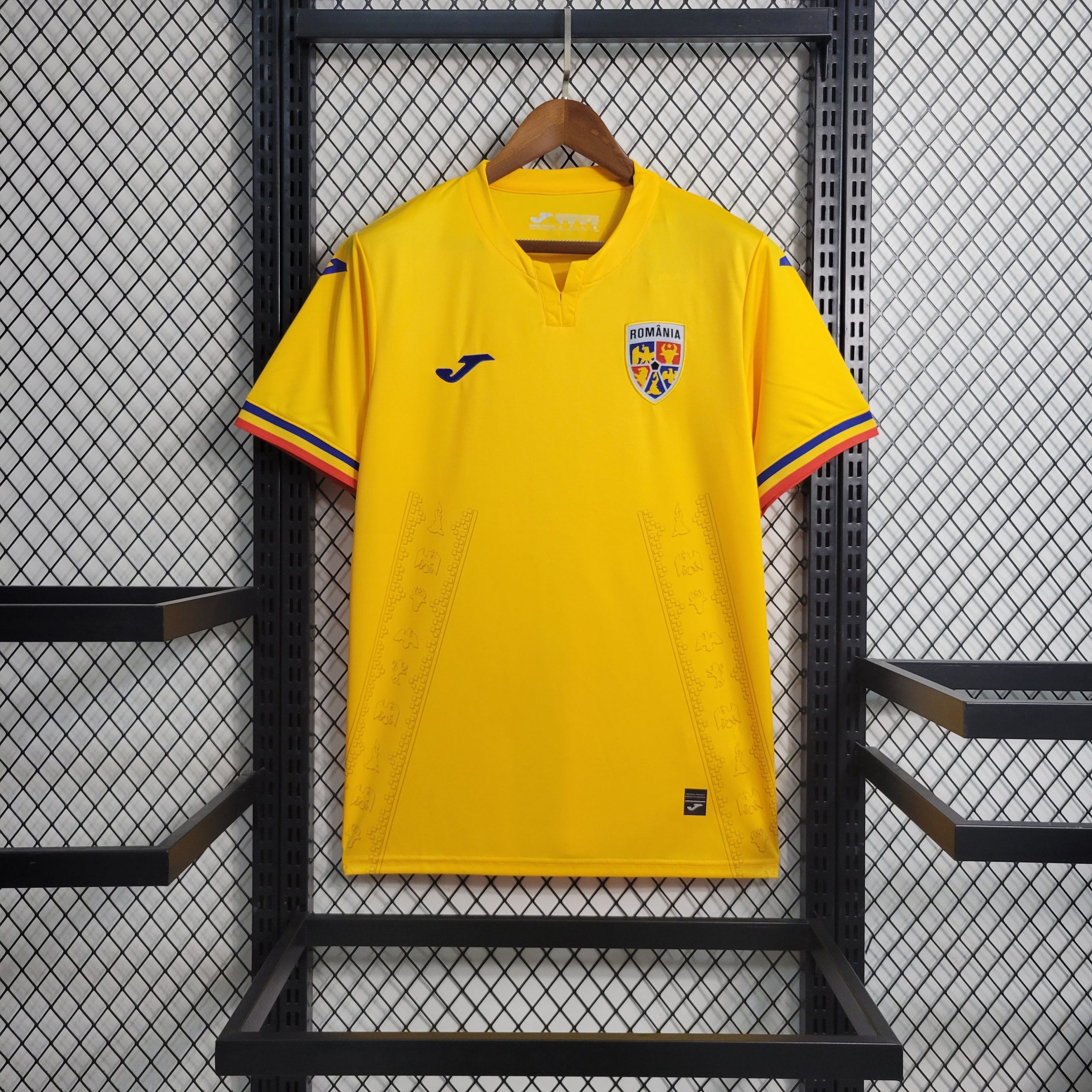 maillot Roumanie maillot foot 2023/24 domicile