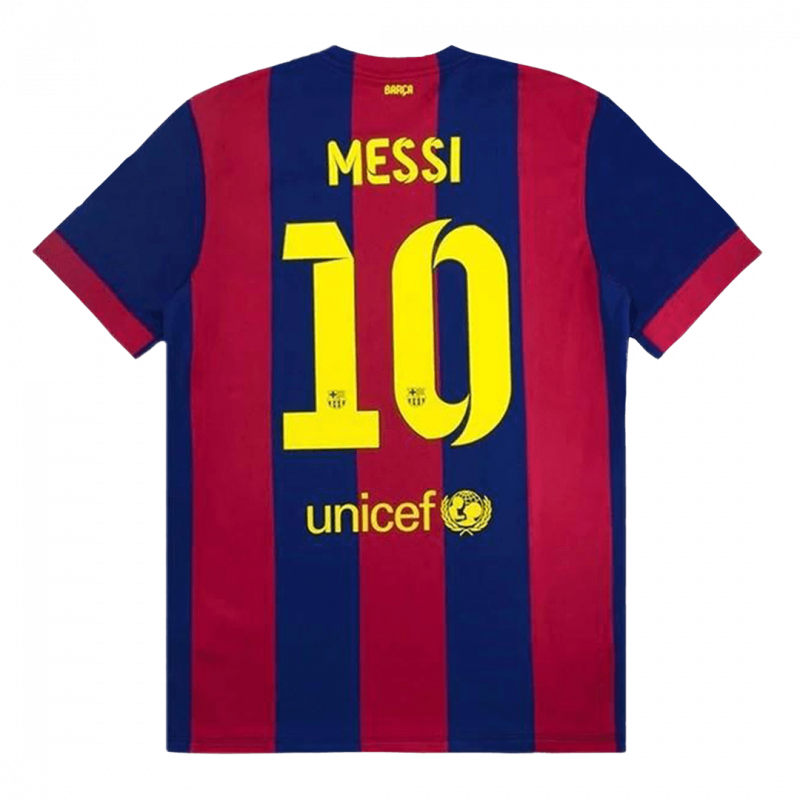 MESSI #10 Barcelona 2014/15 domicile Retro Jersey