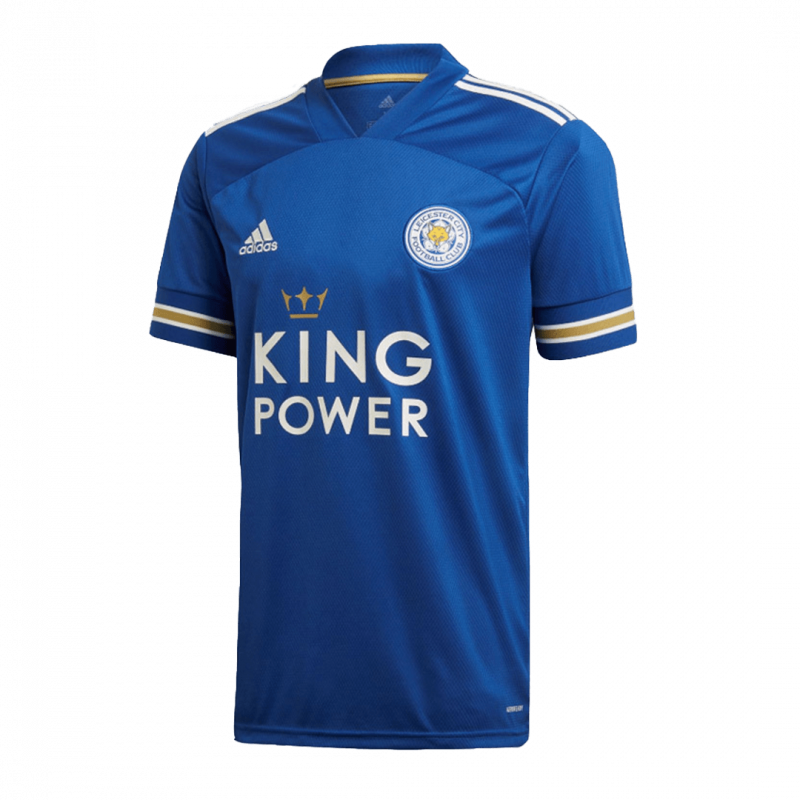 maillot Leicester City 2020/21 domicile bleu