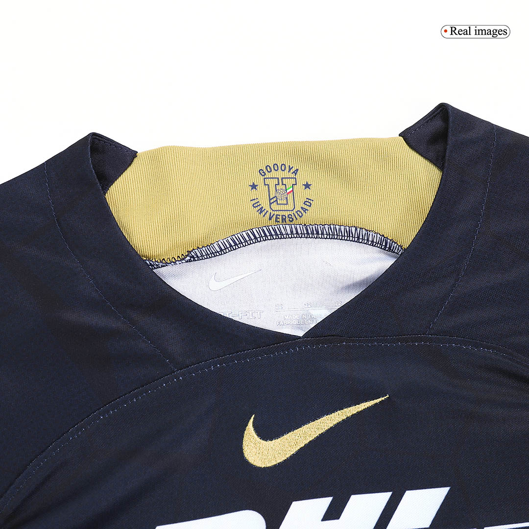 kit enfant Pumas UNAM 2023/24 extérieur bleu