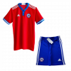kit enfant Chile 2021/22 domicile rouge