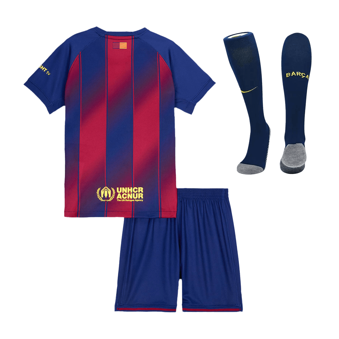 Barcelona 2025/26 domicile Blue Premium Kids Kit