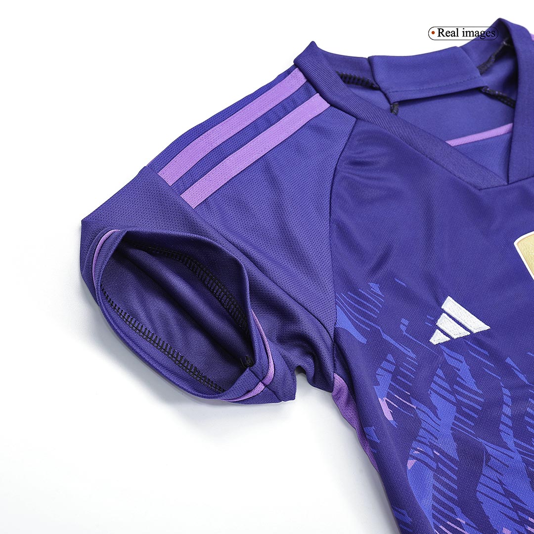 Argentina 2022 extérieur Purple trois étoiles Kids Kit