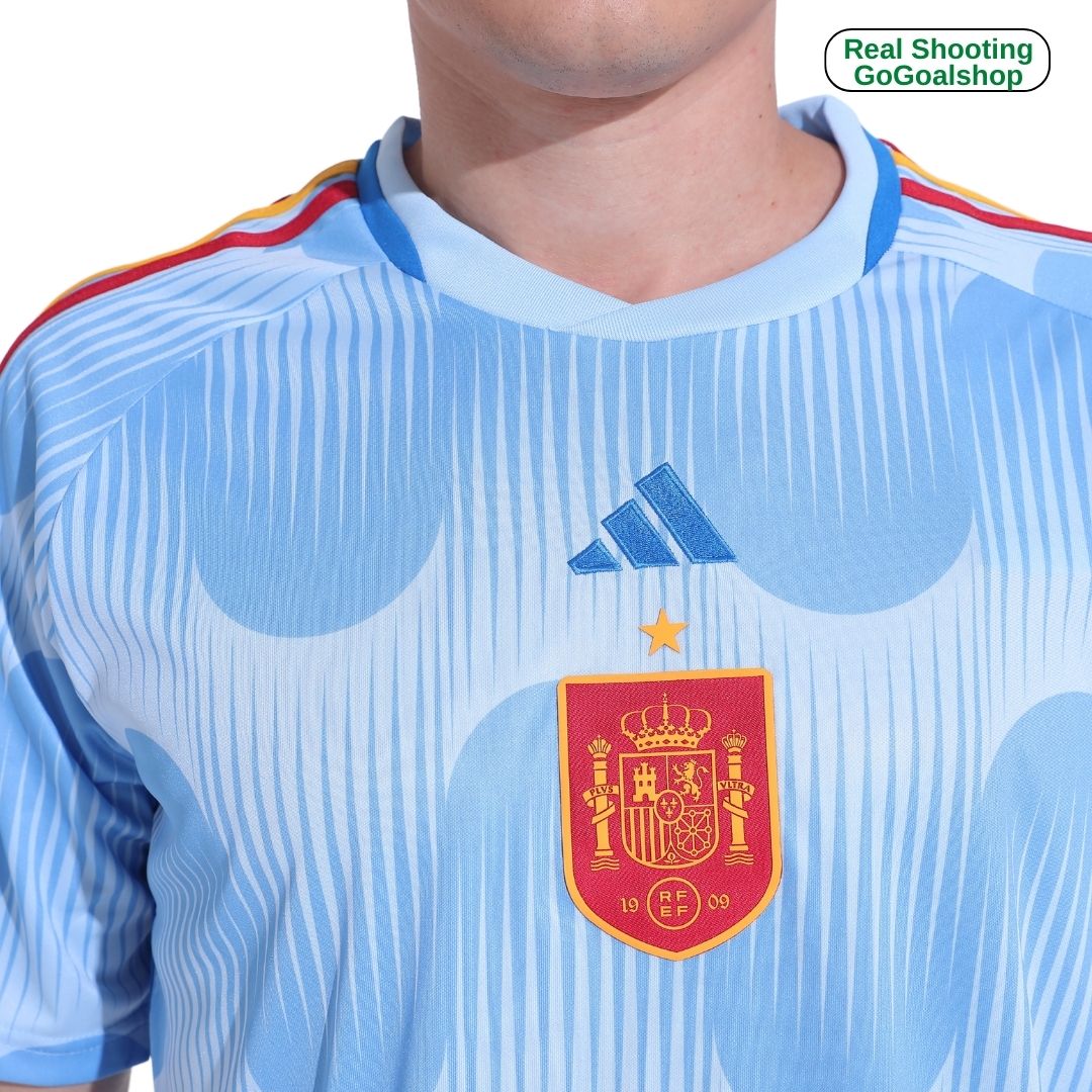 maillot Spain 2022 extérieur bleu