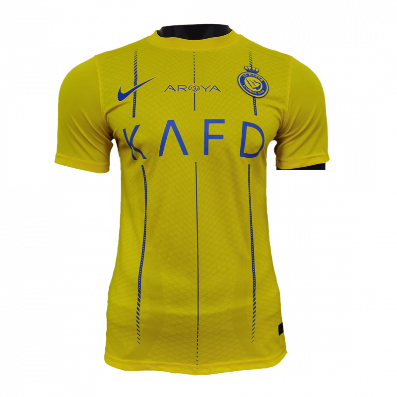 maillot Al Nassr 2023/24 domicile jaune Player Version