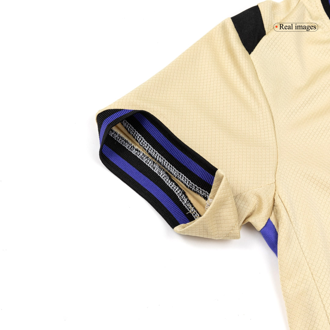 kit enfant Barcelona 2025/26 extérieur jaune
