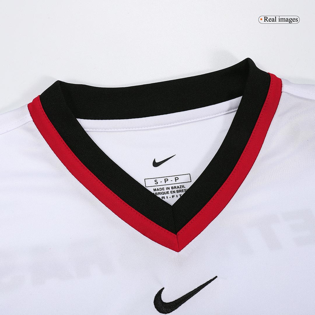 maillot CR Flamengo 2001 extérieur blanc Retro