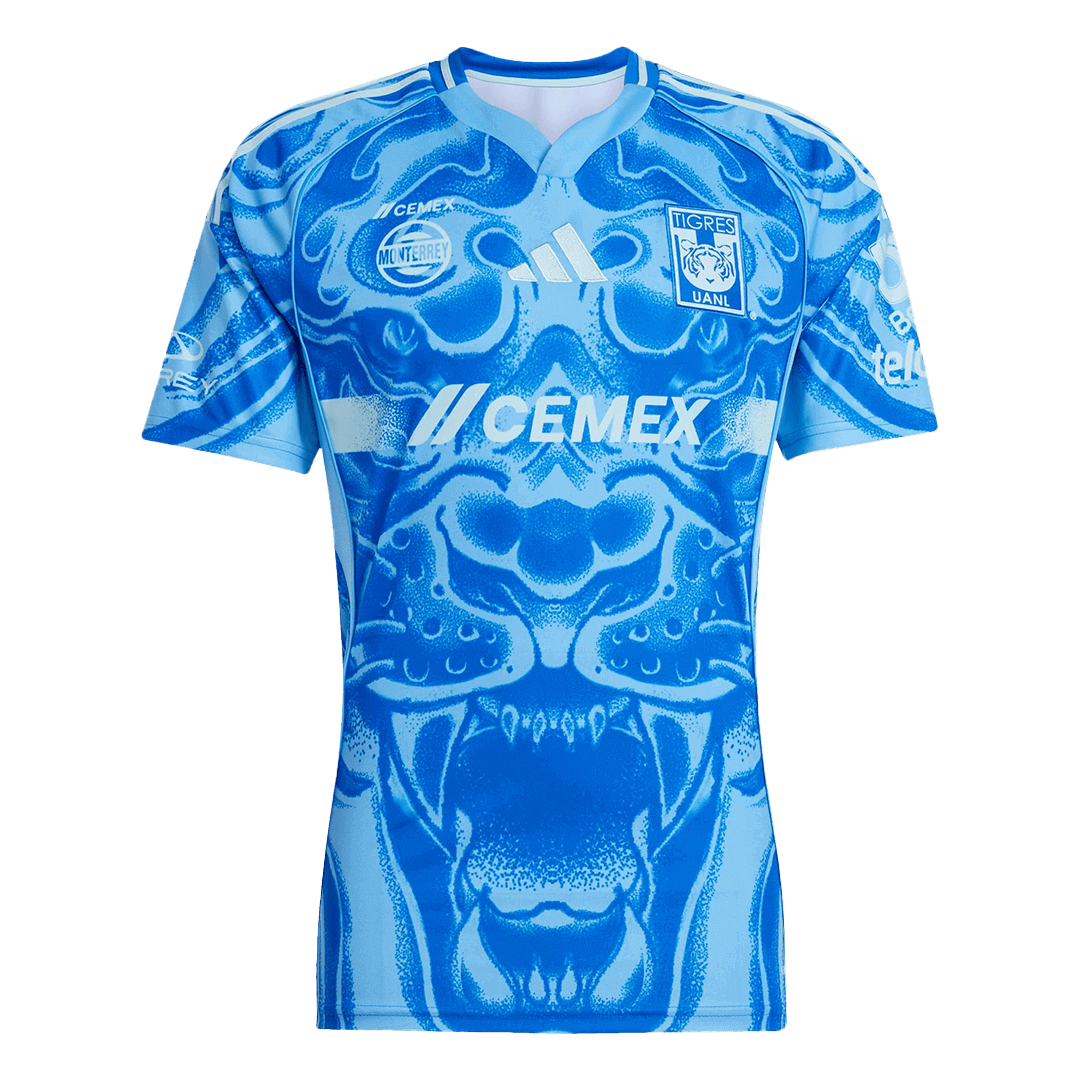maillot Tigres UANL 2025/26 extérieur bleu
