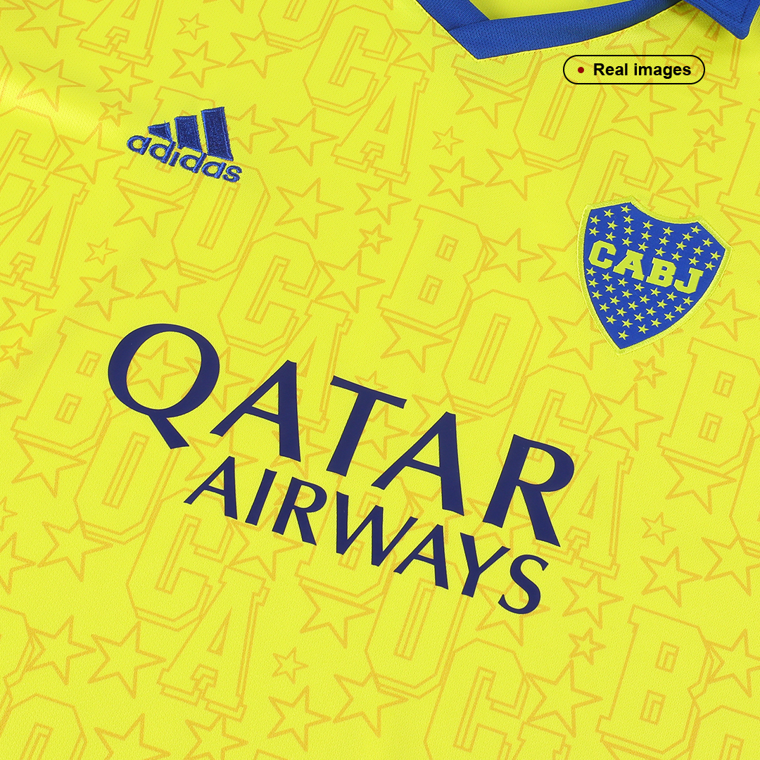 maillot Boca Juniors 2022/23 troisième jaune