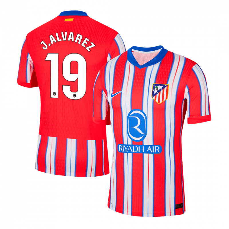 maillot J.ALVAREZ #19 Atletico Madrid 2024/25 domicile blanc Player Version