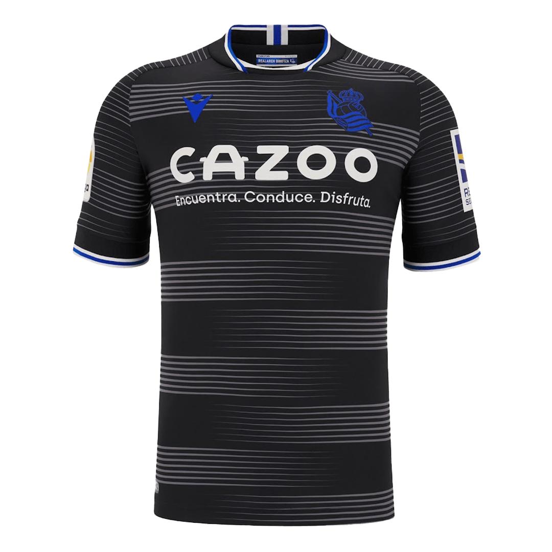 maillot Real Sociedad 2022/23 extérieur noir