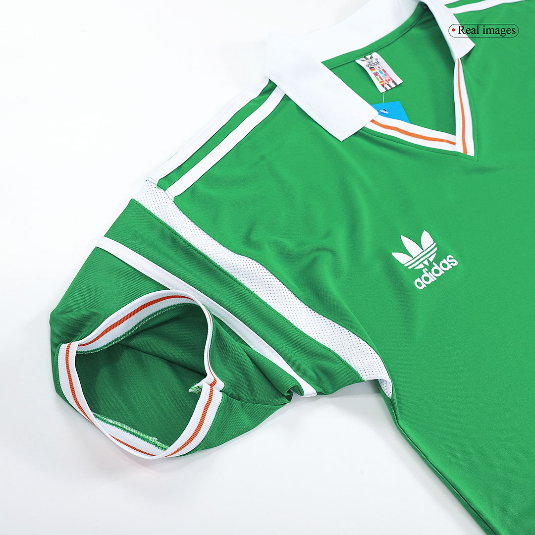 maillot Ireland 1988 domicile vert Retro