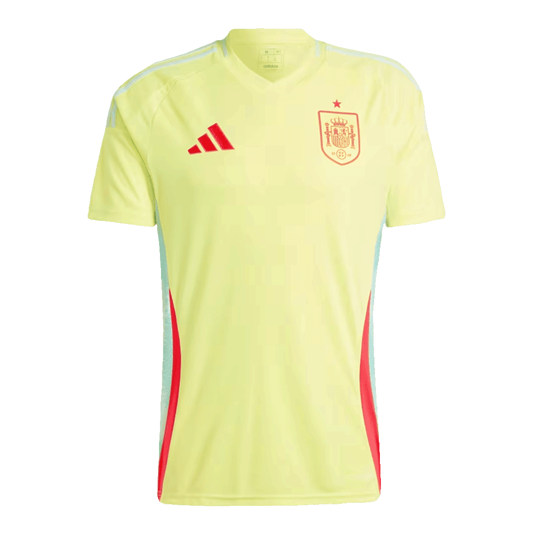 maillot Spain 2024 extérieur jaune
