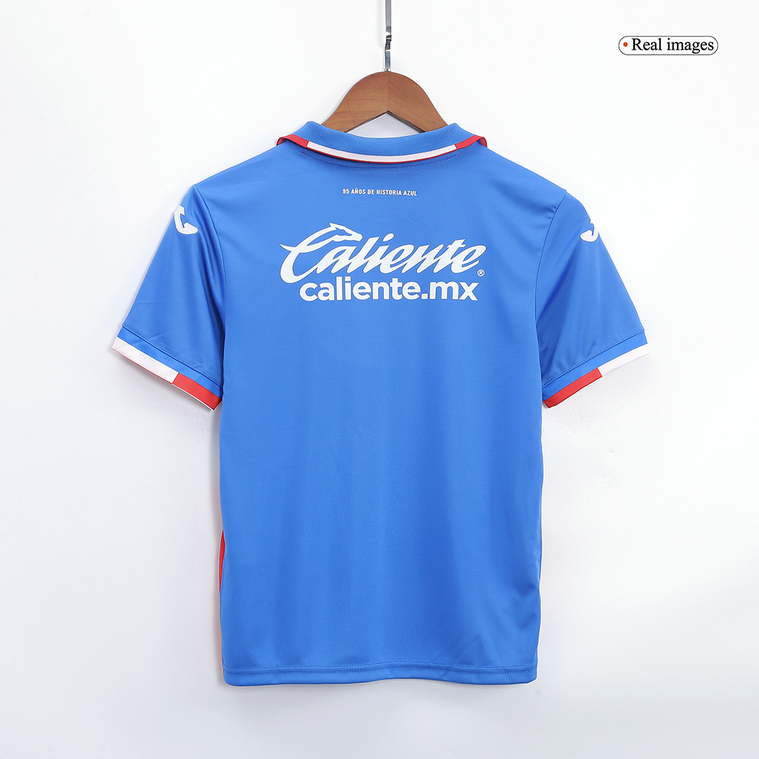 kit enfant Cruz Azul 2022/23 domicile bleu