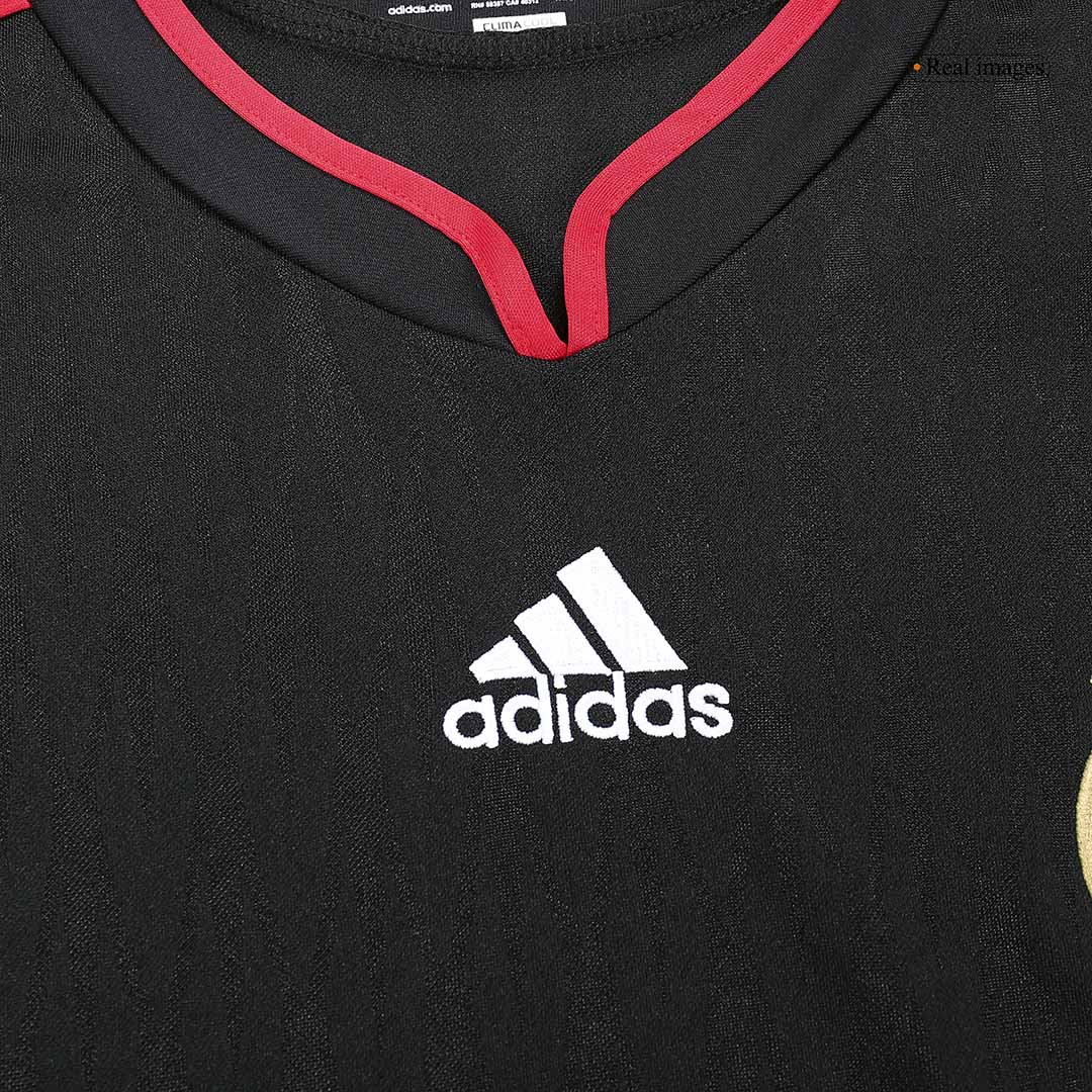 maillot Mexico 2010 extérieur noir Retro